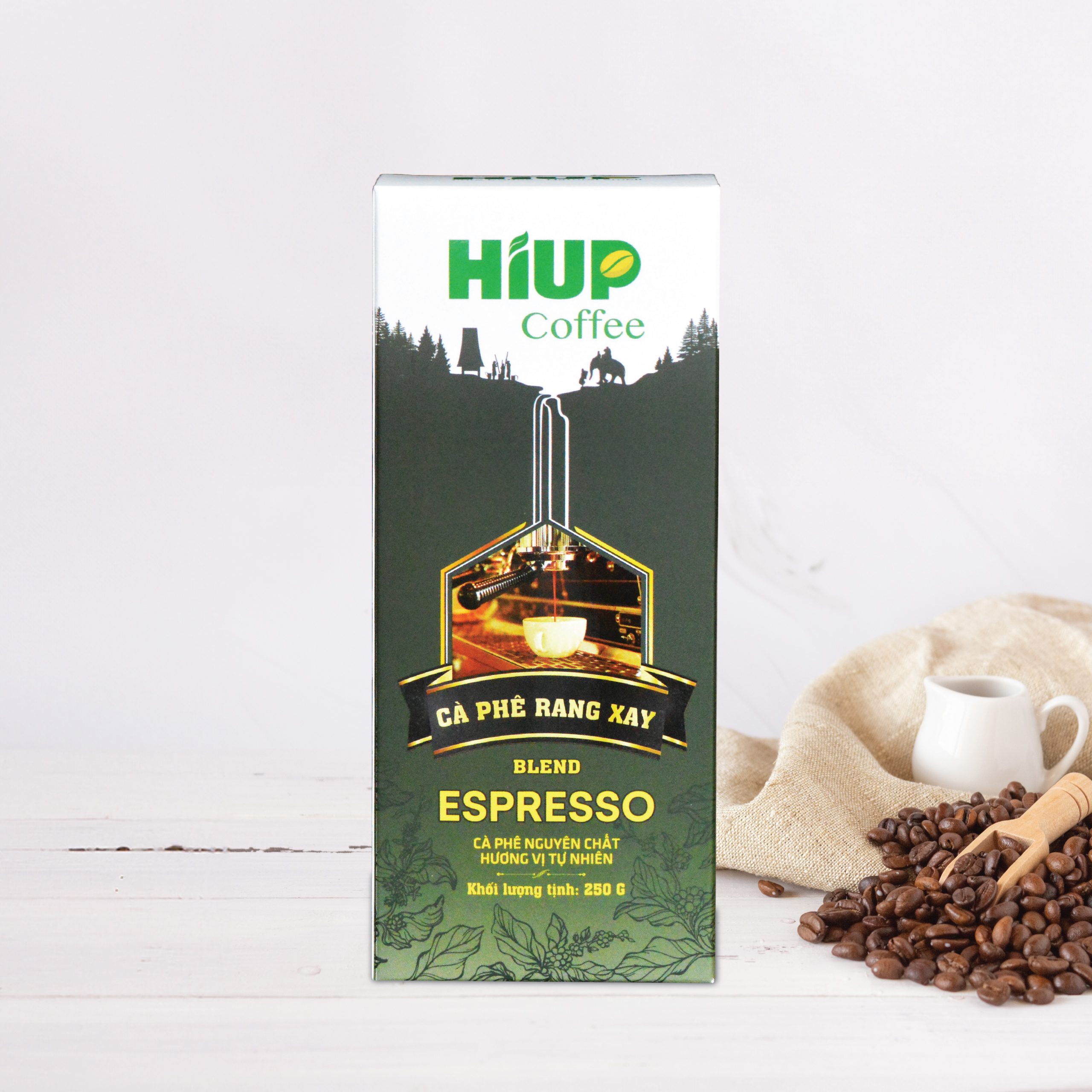 Espresso Blend烘焙研磨咖啡250克 - Hiup 咖啡