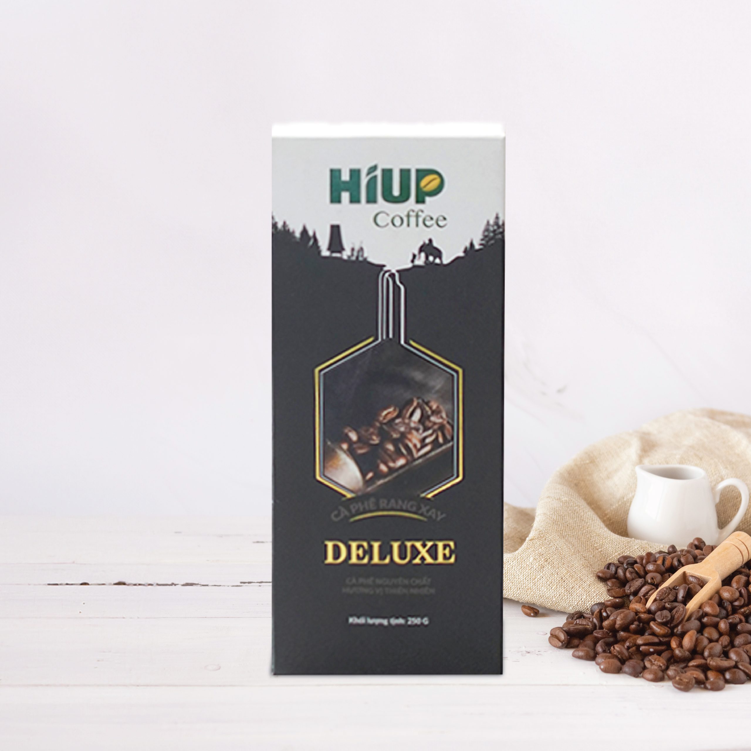 Deluxe 烘焙研磨咖啡250克 - Hiup 咖啡